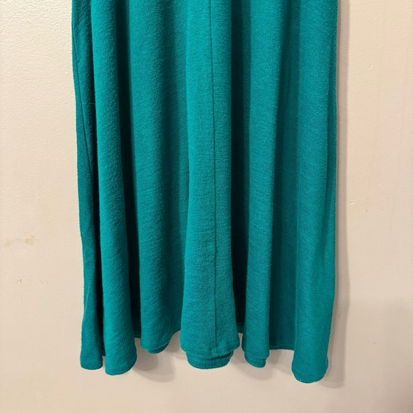 Aritzia Wilfred Free Flowy Dress Teal Women Size XXS - Picture 3 of 6